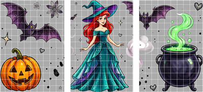 16oz Halloween-J  2410
